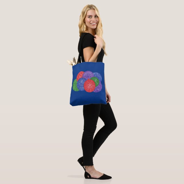 Abstrait Coloré Art Bals de Noël Sacs (Sur le modèle)