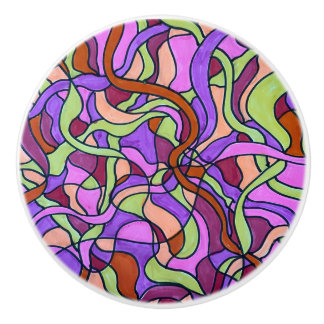 Abstrait Colorful 80's boutons inspirés