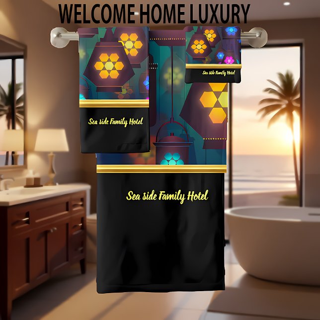 Abstrait contemporain dans une lanterne multicolor (Créateur téléchargé)