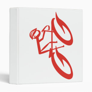 Abstrait Cycler Sports Avery Classeur