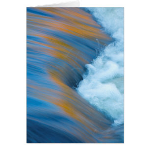 Abstrait d'eau bleue, Canada