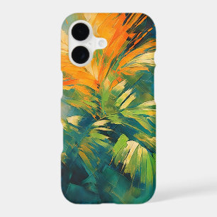 Abstrait Éclosion de palmier – Énergie tropicale e