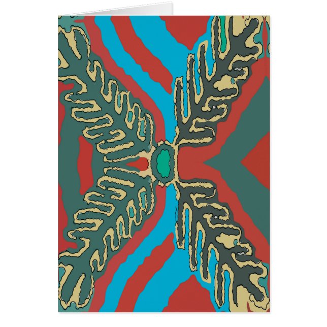 Abstrait Forest River Sky (Devant)