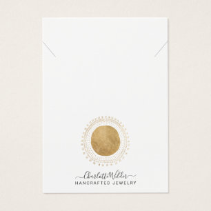 Abstrait Gold Sun produit Faux Foil artisanal