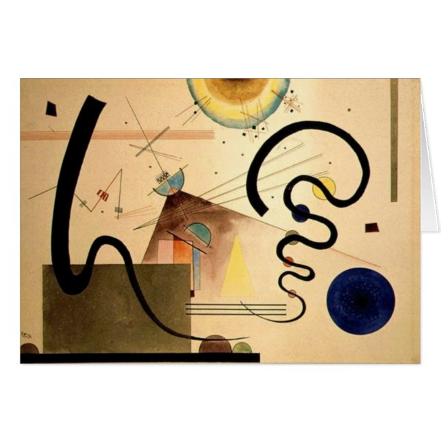 Abstrait Kandinsky (Devant horizontal)