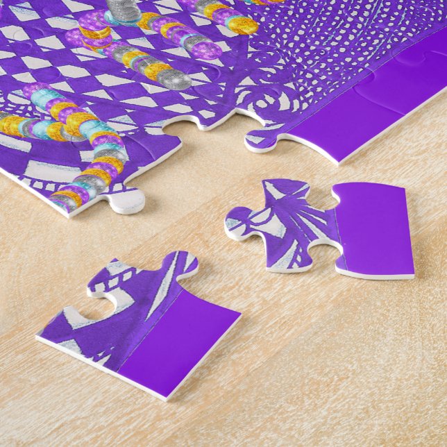 Abstrait Me marierez-vous Proposition Puzzle (Côté)