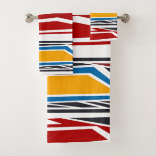Abstrait, motif géométrique, coloré