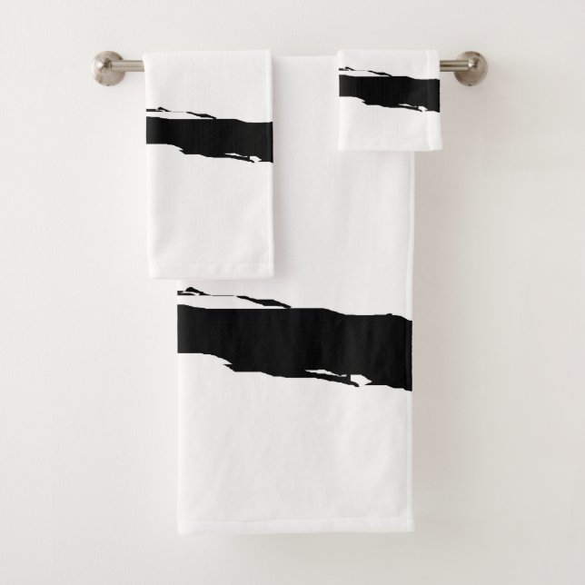 abstrait noir blanc (En situation)