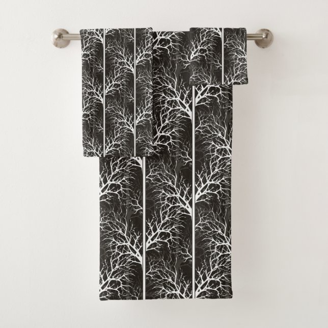 Abstrait noir et blanc (En situation)