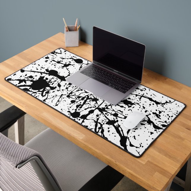 Abstrait noir et blanc (Bureau 2)