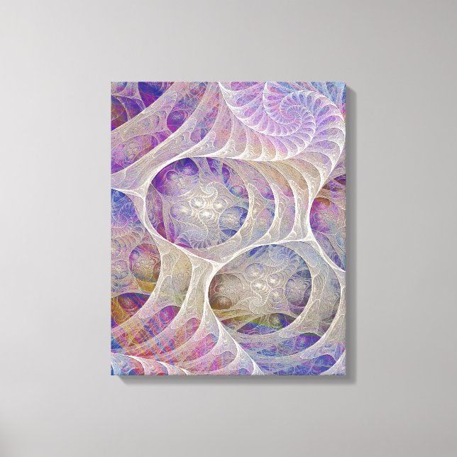 Abstrait - Palais de Glace - Toile Rectangulaire (Recto)