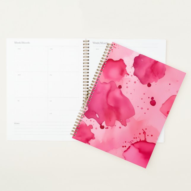 Abstrait rose sur rose  (Devant avec enveloppe)