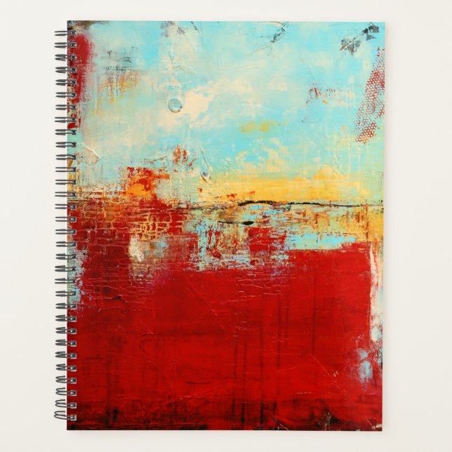 Abstrait rouge de l'Alaska (Devant)