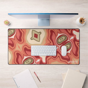 Abstrait Rouge vert rouge vert coloré Nom du saumo