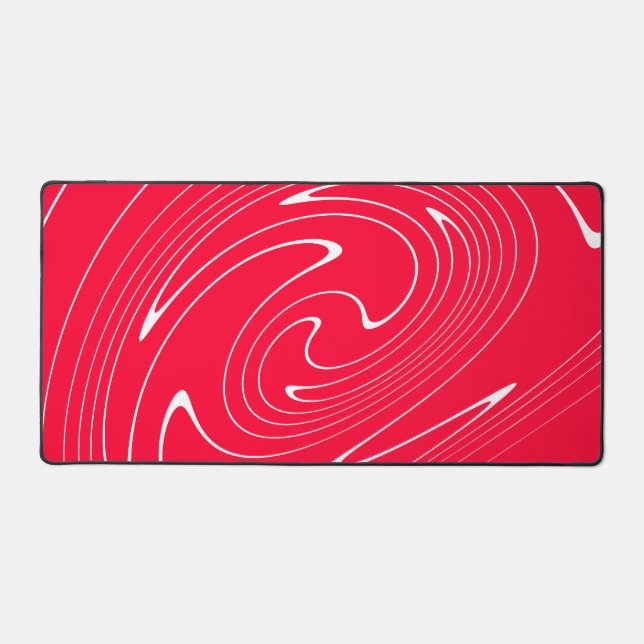 Abstrait rouge vibre (Recto)