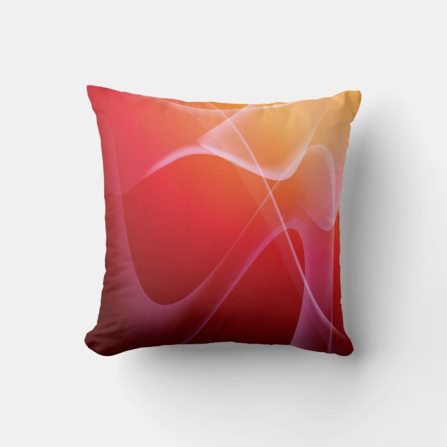 Abstrait Sunset American MoJo Coussin (Recto)