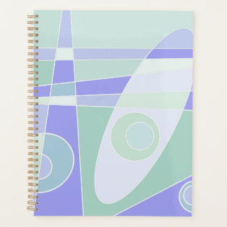Abstrait Surf Pastel Purple Green