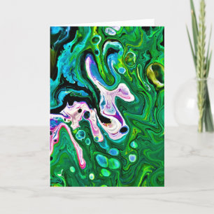 Abstraite Color Study 176, carte