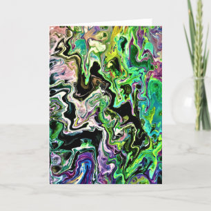 Abstraite Color Study 179, carte