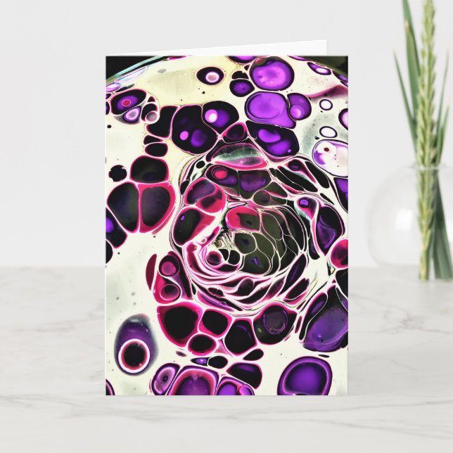 Abstraite Color Study 187, carte (Devant)