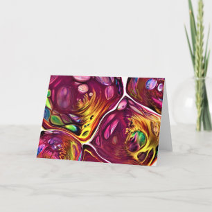 Abstraite Color Study 219, carte