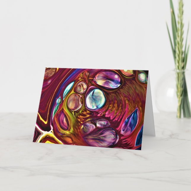Abstraite Color Study 224, carte (Devant)