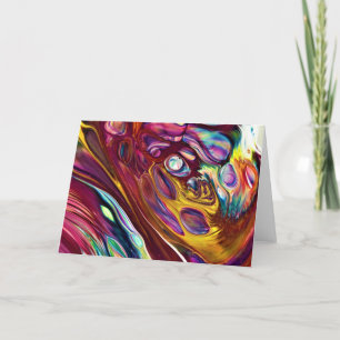 Abstraite Color Study 225, carte