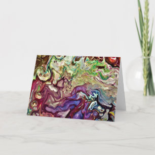 Abstraite Color Study 233, carte