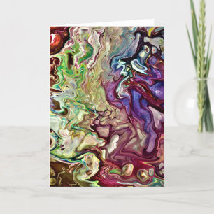 Abstraite Color Study 233, carte