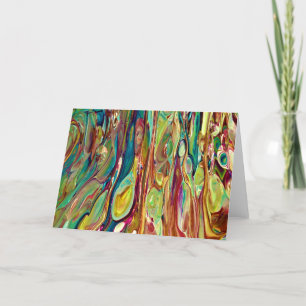 Abstraite Color Study 236, carte