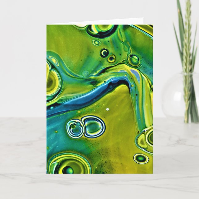Abstraite Color Study 247, carte (Devant)
