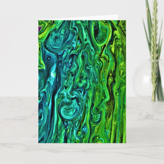 Abstraite Color Study 258, carte (Devant)