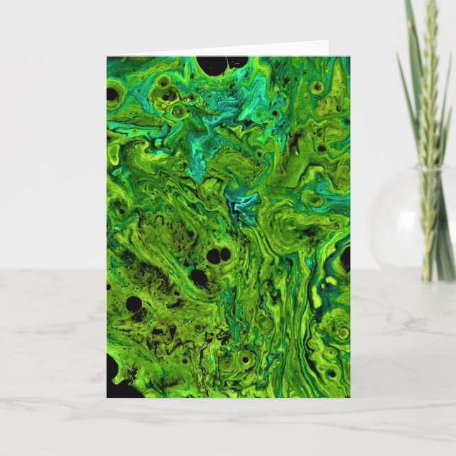 Abstraite Color Study 262, carte (Devant)