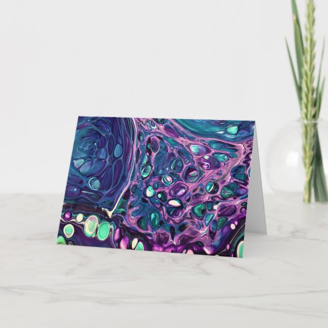 Abstraite Color Study 273, carte (Devant)