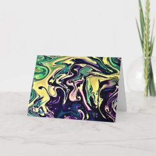 Abstraite Color Study 308, carte