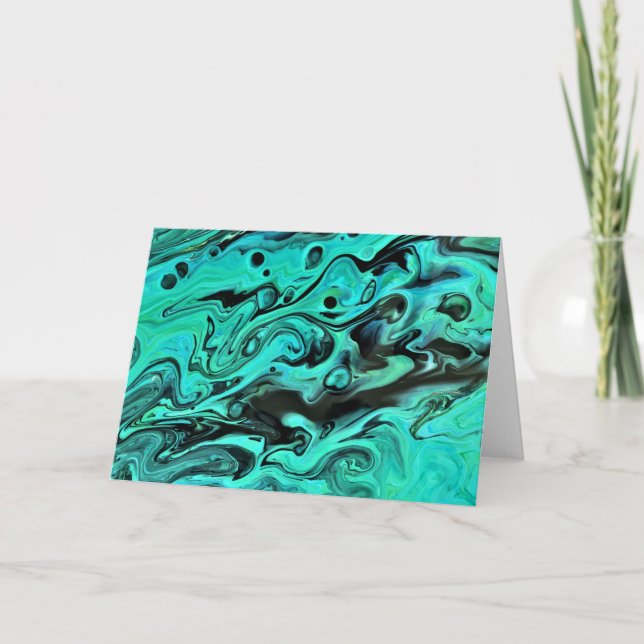 Abstraite Color Study 324, carte (Devant)