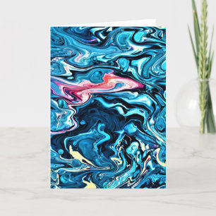 Abstraite Color Study 345, carte