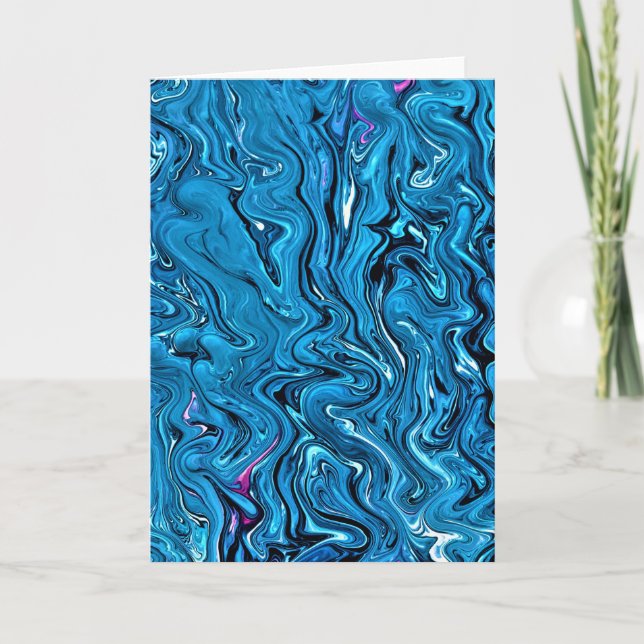 Abstraite Color Study 355, carte (Devant)