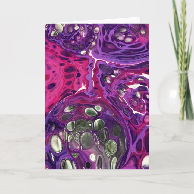 Abstraite Color Study 371, carte (Devant)
