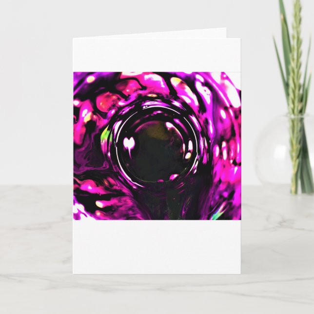 Abstraite Color Study 391, carte (Devant)