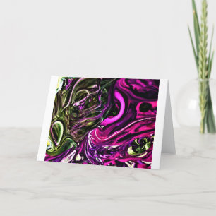 Abstraite Color Study 399, carte