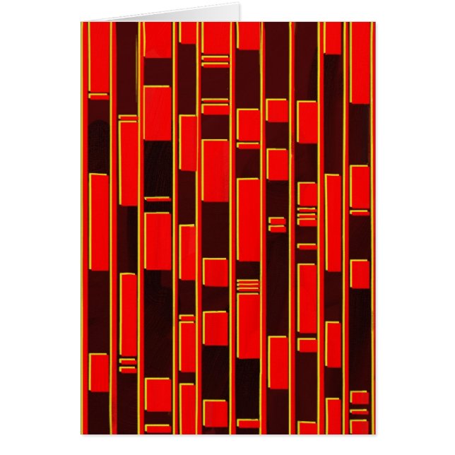 Abstraite inspirée par le textile africain (Devant)