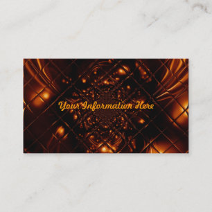 Abstraits Cartes de visite fractaux du verre de fe