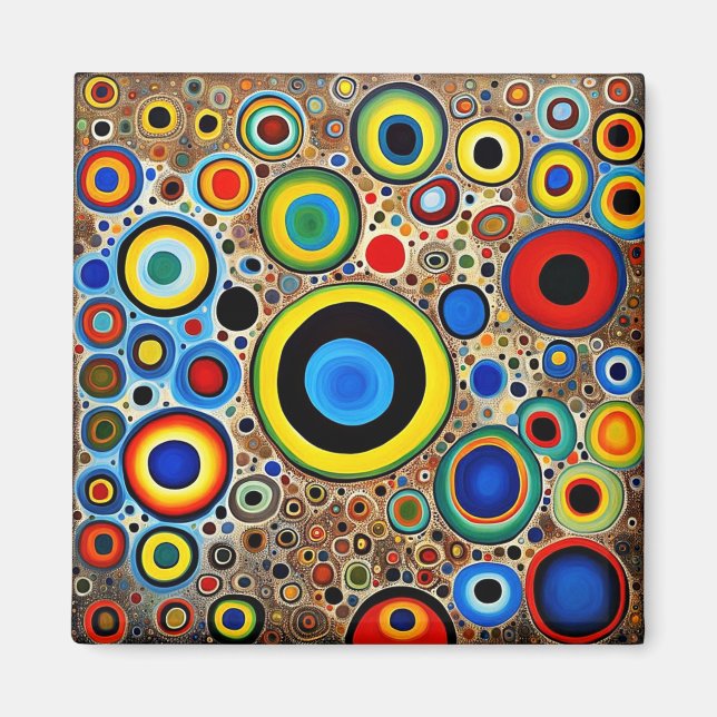 Abstrakshon 60 magnet (Front)