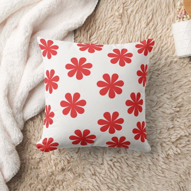 Abstrakt flower pattern throw pillow (Blanket)