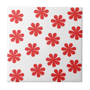 Abstrakt flower pattern tile