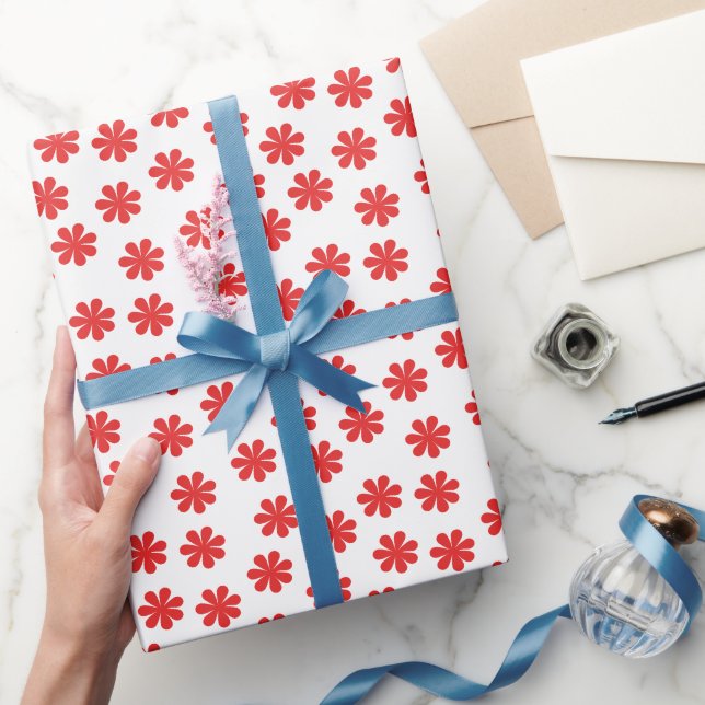 Abstrakt flower pattern wrapping paper (Gifting)