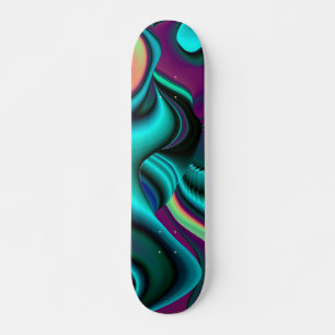 Abstrakt Futuristisch Skateboard