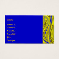 Abstrakt in blau gold - gelb