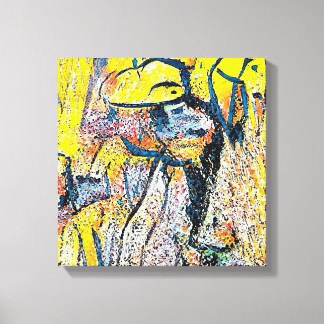 Abstrakta 0004 canvas print (Front)